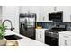 Kitchen features white countertops and cabinets and stainless steel appliances at 4543 S Nebula --, Mesa, AZ 85212