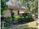 Landscaped backyard with well-maintained lawn and covered patio at 4800 N 68Th St # 357, Scottsdale, AZ 85251