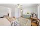 Comfortable bedroom with plenty of space and natural light at 4800 N 68Th St # 357, Scottsdale, AZ 85251