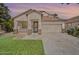 Charming single-Gathering home with a well-maintained lawn, attractive stonework accents, and a tile roof at 6847 S 27Th Pl, Phoenix, AZ 85042