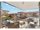 Balcony with patio furniture and views of the community at 7121 E Rancho Vista Dr # 6001, Scottsdale, AZ 85251
