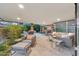 Expansive covered patio featuring stylish outdoor seating, offering a perfect space for entertaining guests at 7121 E Rancho Vista Dr # 6001, Scottsdale, AZ 85251