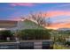 Scenic rooftop view featuring a desert landscape and distant mountain range at 7121 E Rancho Vista Dr # 6001, Scottsdale, AZ 85251