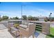 Inviting outdoor patio area with comfortable seating, perfect for enjoying the neighborhood views at 8430 E Fairmount Ave, Scottsdale, AZ 85251