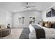 Serene main bedroom suite with natural light, plush bedding, and neutral tones at 8430 E Fairmount Ave, Scottsdale, AZ 85251