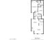 This floor plan shows the layout of the house with two bedrooms, a living room, and an adjacent dining area at 875 S Nebraska St # 69, Chandler, AZ 85225