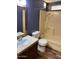 Standard bathroom with vanity, toilet, and shower-tub combo for everyday needs at 9427 E University Dr # 48, Mesa, AZ 85207