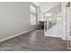 Bright foyer with high ceilings, and luxury vinyl plank flooring at 1014 S Porter St, Gilbert, AZ 85296