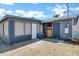 The backyard features a shed and access to the home at 1027 S Lola Ln, Tempe, AZ 85281