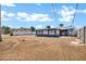 Large backyard with potential for a desert landscape and design at 1027 S Lola Ln, Tempe, AZ 85281