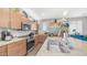 Well-equipped kitchen featuring granite countertops, stainless steel appliances, and modern fixtures at 1250 N Abbey Ln # 275, Chandler, AZ 85226