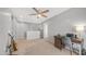 Upstairs open office space filled with natural light and a dark desk at 1250 N Abbey Ln # 275, Chandler, AZ 85226