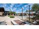 Community pool area with cozy fire pit and plenty of seating, perfect for enjoying the outdoors with Gathering and friends at 1250 N Abbey Ln # 275, Chandler, AZ 85226