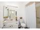Functional bathroom features a shower-tub combo and a vanity for everyday convenience at 12739 W Prospect Dr, Sun City West, AZ 85375