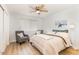 Bright and well-lit bedroom with two chairs and modern decor offers a peaceful retreat at 12739 W Prospect Dr, Sun City West, AZ 85375