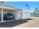 A well-maintained carport offers convenient parking and shelter for vehicles at 13418 N 108Th Dr, Sun City, AZ 85351