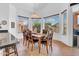 Cozy dining area with natural light, table and chairs at 13965 N 135Th Dr, Surprise, AZ 85379