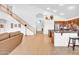 Open living area with a view of stairs and front entryway at 13965 N 135Th Dr, Surprise, AZ 85379