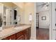 Bathroom vanity with marble countertop at 16540 E El Lago Blvd # 2, Fountain Hills, AZ 85268
