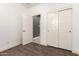 This vacant room is bright and offers ample closet space at 22495 E Silver Creek Ln, Queen Creek, AZ 85142