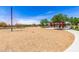 Community playground with various play structures, including a climbing net and swings at 22495 E Silver Creek Ln, Queen Creek, AZ 85142