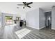 Open-concept kitchen and living area with modern finishes and stainless steel appliances at 2272 W Jasper Butte Dr, Queen Creek, AZ 85144