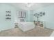 This cozy bedroom is light and airy with storage and shelves and room to relax at 30 W Sheffield Ave, Gilbert, AZ 85233