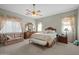 Spacious bedroom with natural light, elegant furnishings, and a serene atmosphere at 3085 E Parkview Dr, Gilbert, AZ 85295