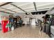 Well-organized garage with epoxy floors, storage, and ample space for vehicles and hobbies at 4152 S Bandit Ct, Gilbert, AZ 85297