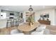 Inviting dining room adjacent to a modern kitchen, perfect for entertaining and Gathering meals at 5221 N 24Th St # 103, Phoenix, AZ 85016