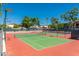 Well-maintained tennis courts perfect for recreation with mountain views and mature landscaping at 5221 N 24Th St # 103, Phoenix, AZ 85016