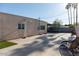 Large backyard with lush green grass and ample space for outdoor living and entertainment at 546 S Ellsworth Rd, Mesa, AZ 85208
