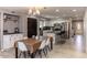 Open floor plan combining kitchen, dining, and living areas for easy entertaining at 546 S Ellsworth Rd, Mesa, AZ 85208