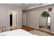 Bright main bedroom with en-suite bath and walk-in closet at 546 S Ellsworth Rd, Mesa, AZ 85208