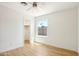 Bright bedroom featuring a closet and a window, perfect for a comfortable living space at 7204 W Mcrae Way, Glendale, AZ 85308