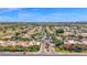 Stunning aerial view of the community with lush landscaping and well-maintained properties at 7955 E Chaparral Rd # 73, Scottsdale, AZ 85250