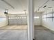 Clean garage with painted concrete floor and two distinct sections at 854 W Mesquite St, Gilbert, AZ 85233