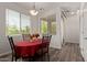 Bright dining area with large windows and a view to the outdoors at 22125 N 29Th Ave # 137, Phoenix, AZ 85027
