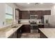 Beautiful kitchen with granite countertops, stainless steel appliances, and plenty of cabinet space at 22125 N 29Th Ave # 137, Phoenix, AZ 85027