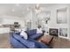 Open concept living room and kitchen with modern finishes at 22351 N 67Th Dr, Glendale, AZ 85310