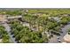Aerial view of a community park, with fountains and lush greenery at 2540 N Stone Hill Rd, Buckeye, AZ 85396