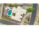 A sprawling single-Gathering home with a backyard oasis including a sparkling pool and lush landscaping at 3733 E Kachina Dr, Phoenix, AZ 85044
