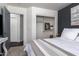 Comfortable bedroom with a closet and open doorway, offering a serene and inviting space at 38662 N La Grange Ln, San Tan Valley, AZ 85140