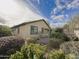 Backyard with beautiful green bushes and trees at 4440 S Leisure Way, Gilbert, AZ 85297