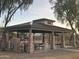 The neighborhood park features a covered picnic pavilion with stone columns and seating for gatherings at 4440 S Leisure Way, Gilbert, AZ 85297