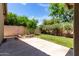 Open backyard patio with mature landscaping at 4544 E Campo Bello Dr, Phoenix, AZ 85032