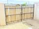 Backyard featuring a newly constructed gate within the backyard block fence at 7202 N 36Th Ave, Phoenix, AZ 85051