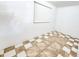Neutrally painted room with checker-patterned floors and a window with blinds at 7202 N 36Th Ave, Phoenix, AZ 85051