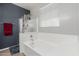 Bathroom features a separate shower and soaking tub at 7607 W Keim Dr, Glendale, AZ 85303
