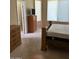 Bright bedroom with wood furniture and neutral carpet at 840 W Crooked Stick Dr, Casa Grande, AZ 85122